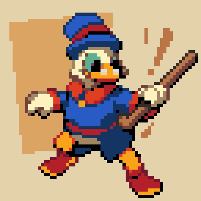 Donald Duck in all his glory